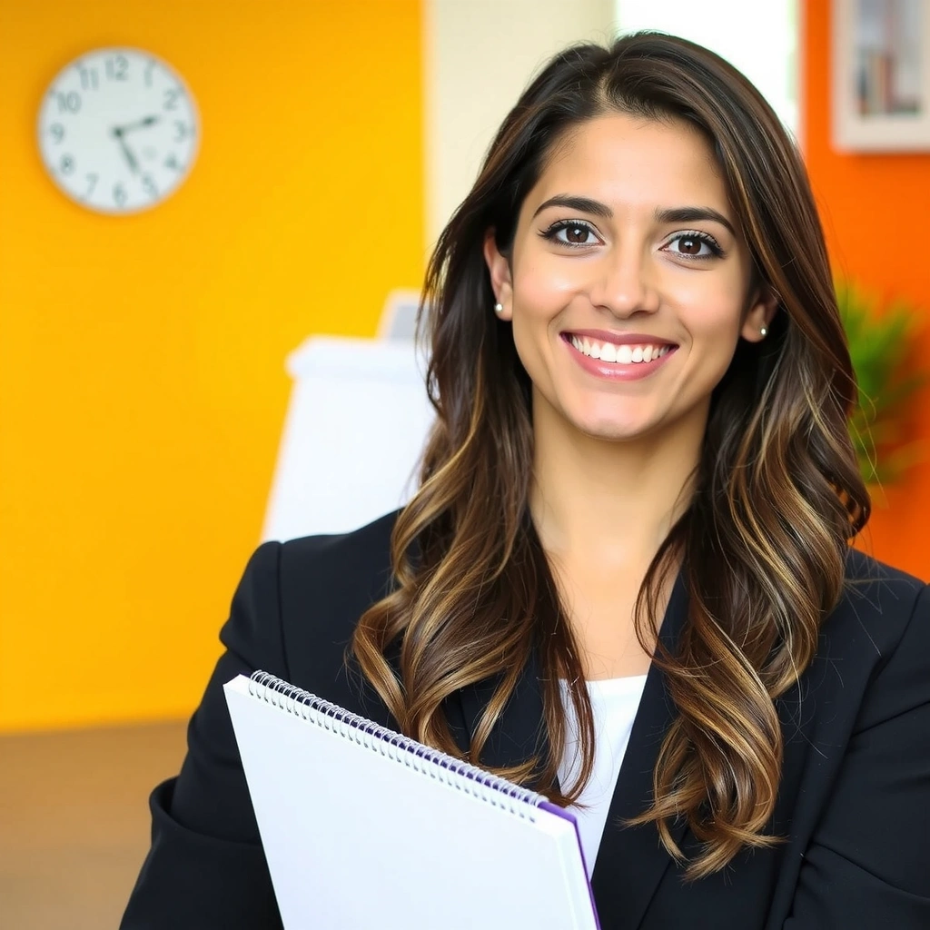 Retrato profesional de la Lic. María Pérez, Redactora de Contenidos de Salud